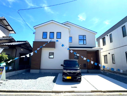 ーmokuーモクー小倉南区東水町３期　【小倉南区　新築戸建て】の外観|全居室洋室♪収納たくさん♪４LDK♪　【小倉南区　新築戸建て】