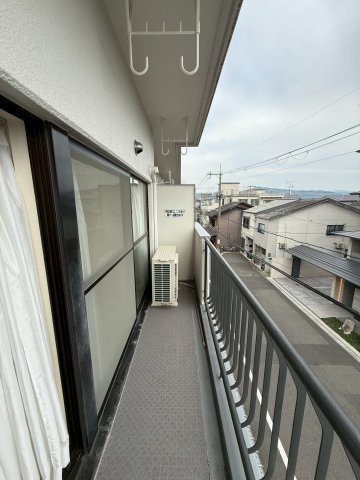 シェモア鞍馬口のバルコニー