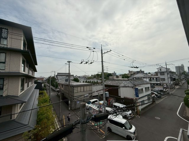 シェモア鞍馬口の展望|バルコニーからの眺望です。