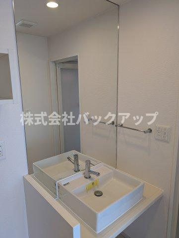 KDXレジデンス大濠ハーバービュータワーの洗面所