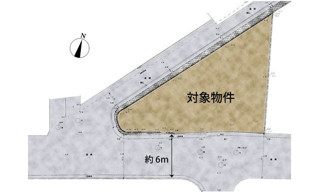 広島市東区牛田新町３丁目の土地図