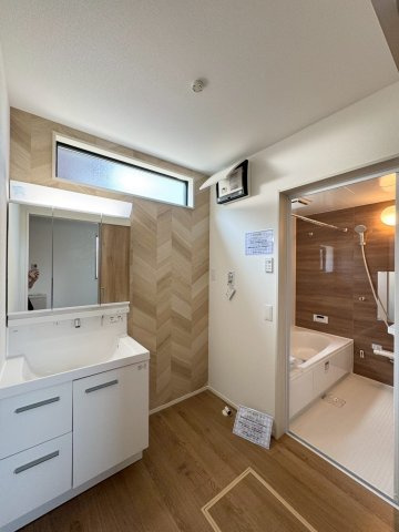 ーBloomーブルームー小倉南区湯川新町4丁目4期　【小倉南区　新築戸建て】の脱衣所|充分な広さの洗面脱衣室♪　【小倉南区　新築戸建て】