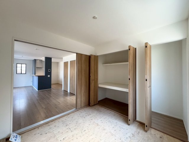 ーBloomーブルームー小倉南区湯川新町4丁目4期　【小倉南区　新築戸建て】の和室|和室にも大きな収納完備♪　【小倉南区　新築戸建て】