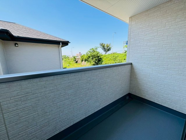よかタウン／菊池郡大津町室1２期／１０号棟のバルコニー