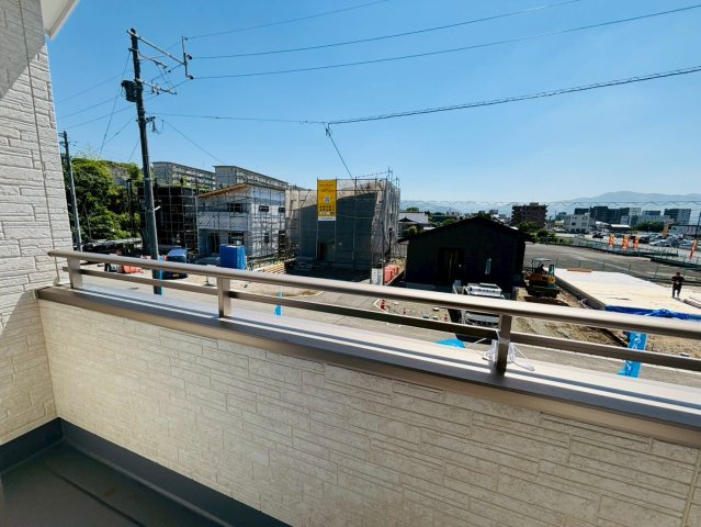 よかタウン／菊池郡大津町室1２期／１０号棟のバルコニー