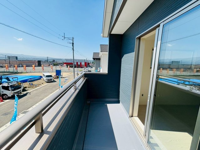 よかタウン／菊池郡大津町室1２期／１１号棟のバルコニー