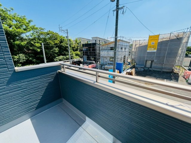 よかタウン／菊池郡大津町室1２期／１１号棟のバルコニー