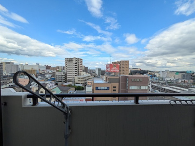 リビングバルコニーからの景色です♪