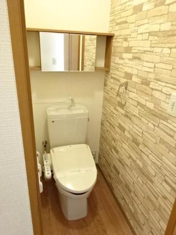 サンテラス　ビューのトイレ|シャワー付トイレ