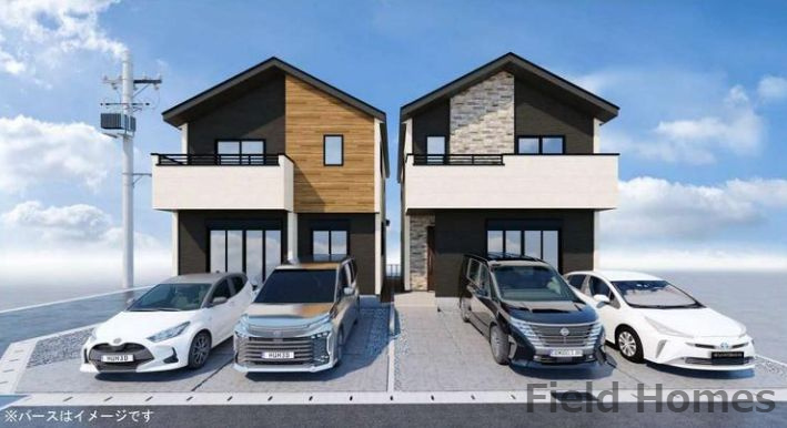 綾瀬市深谷中3丁目新築戸建て　1期2号棟の外観|外観イメージ「綾瀬市深谷中3丁目新築戸建て」