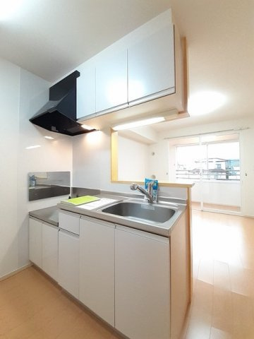 サニースクエアＡのキッチン|きれいなキッチンです