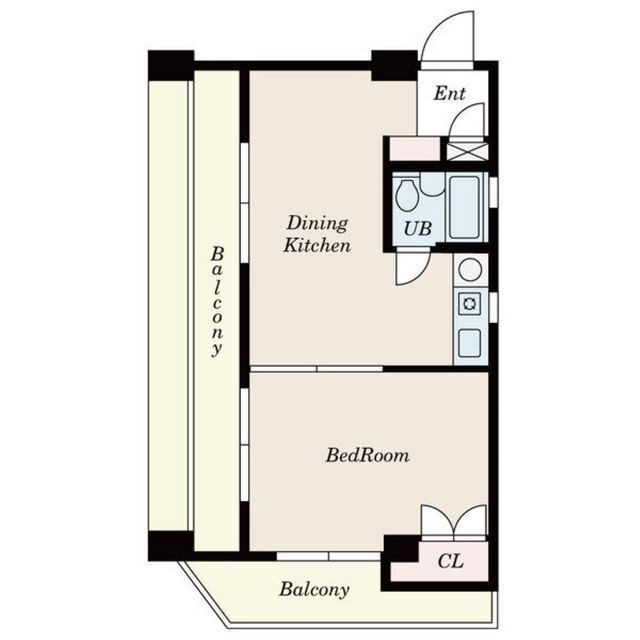 アーバンライフシティの間取り