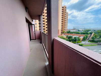 【バルコニー】 | ファミールハイツ泉大津セントハーバーシティ２番館　