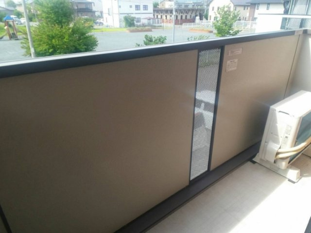 メゾンドテポーレのバルコニー