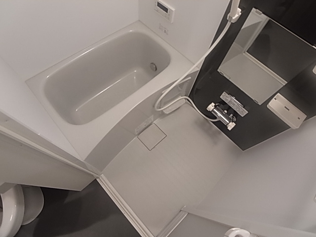 神戸市須磨区東町４丁目のアパートの浴室|追焚機能付浴室