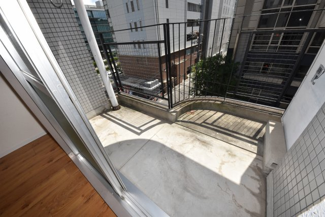 メゾンクレールのバルコニー