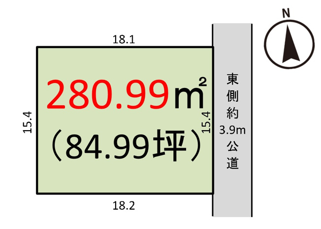 【土地図】 | 流山市江戸川台東3丁目