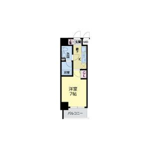ルクレ新町レジデンスの間取り