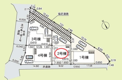 【区画図】 | クレイドルガーデン神戸市西区玉津町高津橋第５ | 区画図