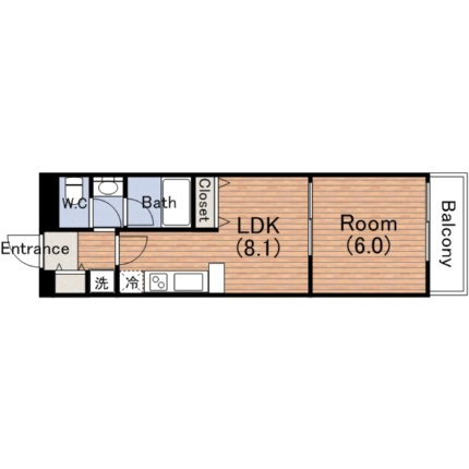 コンソラーレ土佐堀の間取り|イメージ