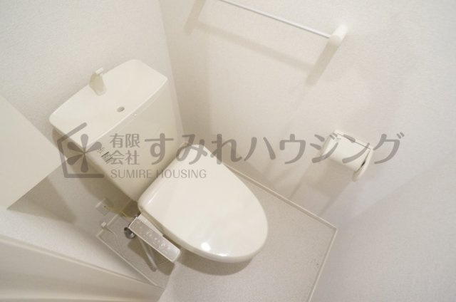 カーサ・ソーレのトイレ|参考、同建物・反転間取りの号室