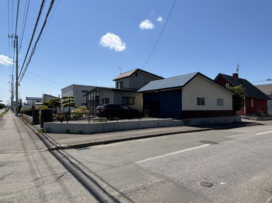 【外観】 | 北見市朝日町４８番地２６５、４８番地２６４　中古売家