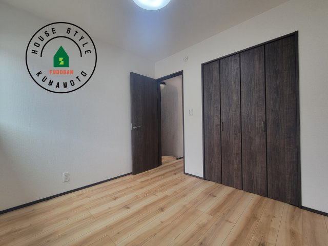 熊本市西区中原町第1-4棟（3号棟）の内観：施工例|将来的に、琉球畳を引きまして和室風にすることも可能です。