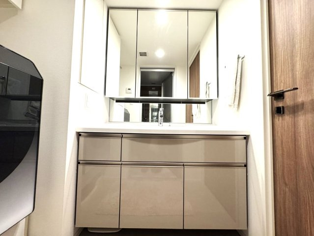 パークタワー勝どきサウスの独立洗面台