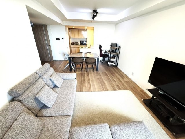 パークタワー勝どきサウスの居間・リビング