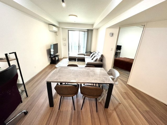 パークタワー勝どきサウスの居間・リビング