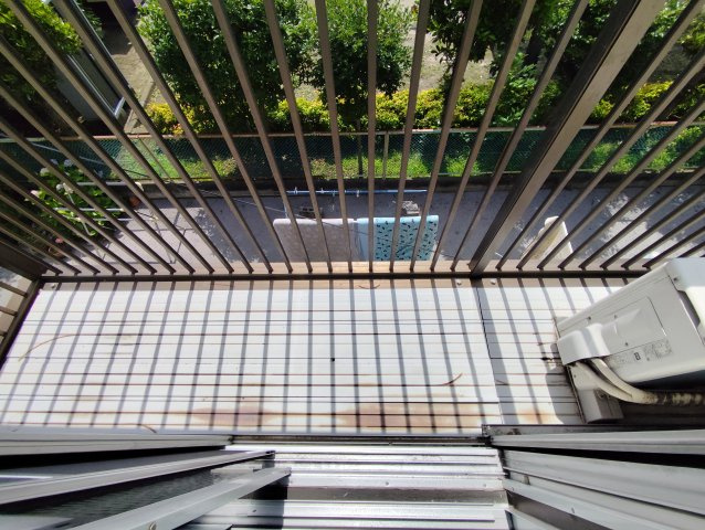 グローバルハウスのバルコニー