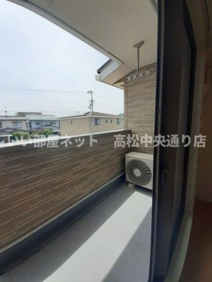 【バルコニー】 | アルドール香西Ⅱ