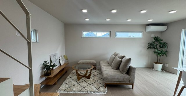 天童市山元字藤田1025番10　新築の居間・リビング