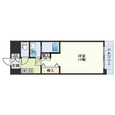 LECIEL仁保新町の間取り