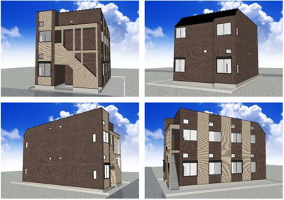 【外観パース】 | 青戸五丁目