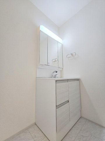 青梅市長淵３丁目　全７棟の独立洗面台