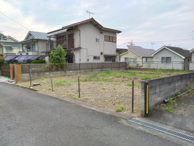 あきる野市牛沼　土地の前面道路含む現地写真