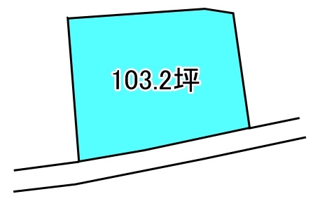 上原1丁目　売土地の土地図