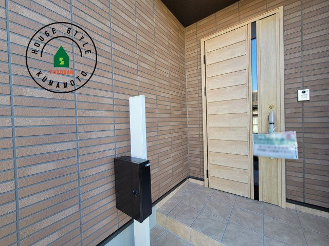 熊本市西区中原町第1-4棟（4号棟）の外観：施工例|おでかけの時も帰った時も、「我が家」を最初に感じでもらえる素敵な空間に。