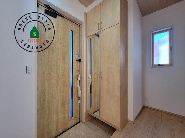 熊本市西区中原町第1-4棟（4号棟）の内観：施工例|二重ロックでしっかり防犯対策ができます。