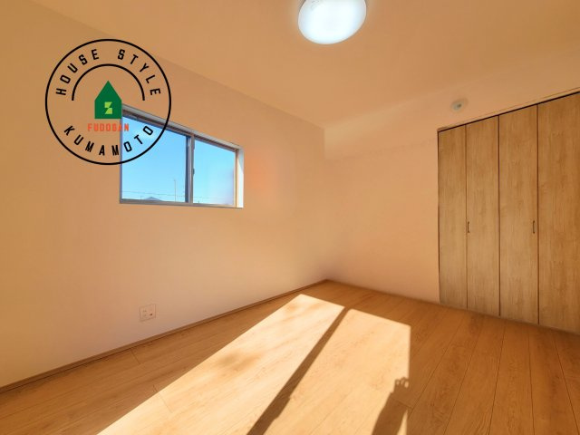 熊本市西区中原町第1-4棟（4号棟）の内観：施工例|将来的に、琉球畳を引きまして和室風にすることも可能です。