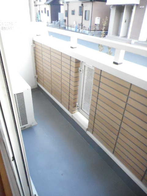 サンヴィレッヂ伍番館のバルコニー|バルコニー