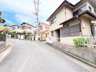 【前面道路含む現地写真】 | 笹部2丁目 | 前面道路