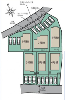 【区画図】 | 【名古屋市名東区高針4丁目1021新築戸建3号棟】✨️仲介手数料無料✨️高針小学校・高針台中学校
