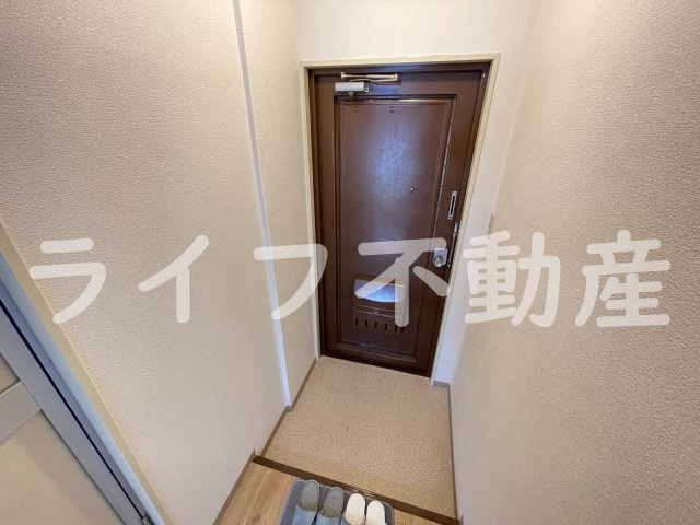 YOUハイム金岡の玄関|ゆったりとした玄関です