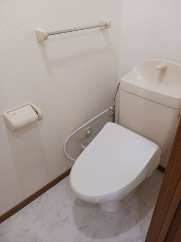 サンシティー国府Ｂのトイレ|落ち着いたトイレです