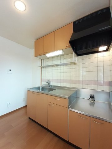 サンシティー国府Ｂのキッチン|お料理しやすいキッチンです