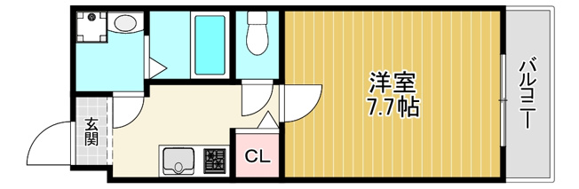 【間取り】 | アンソレイユ京橋