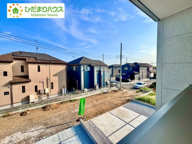 野田市親野井　新築戸建　2号棟の展望|日当たり良好です！