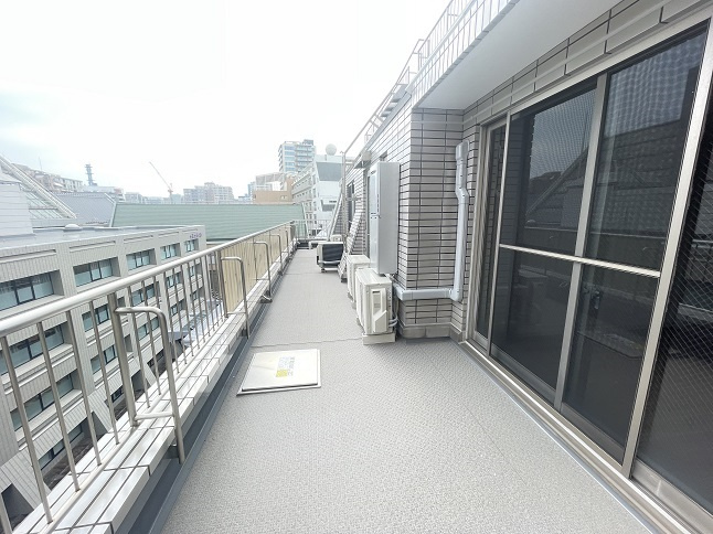千代田区三番町の賃貸マンションのその他|バルコニー